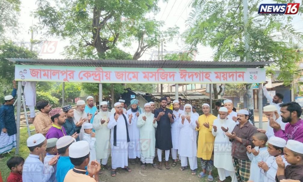 ভদ্রা ঈদগাহে যুক্ত হলো নতুন ছাউনি, কমবে দুর্ভোগ
