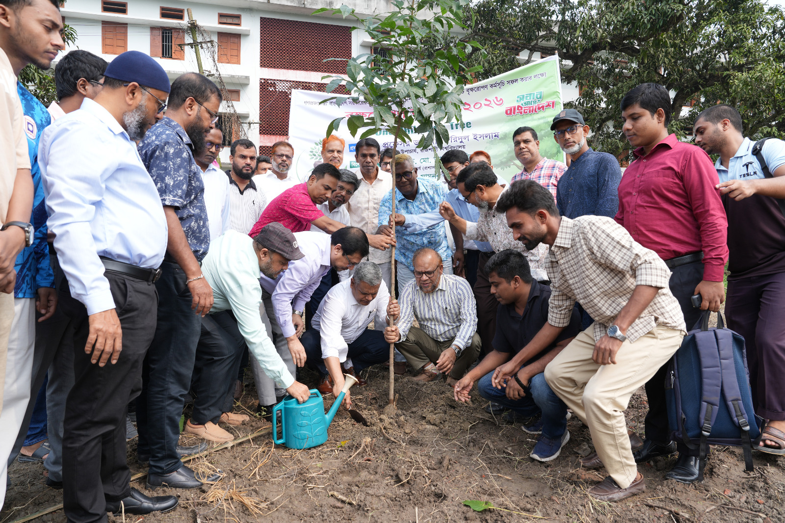 রাবিতে বৃক্ষরোপণ কর্মসূচি