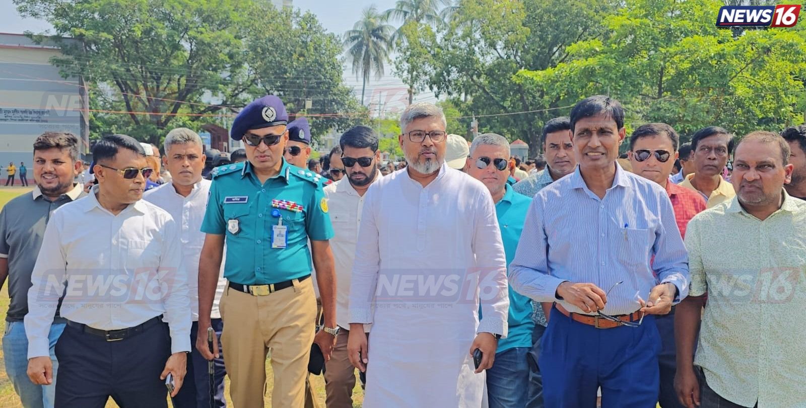প্রধানমন্ত্রীর সফর ঘিরে মাদরাসা মাঠ পরিদর্শনে আরডিএ চেয়ারম্যান আবুল কালাম আজাদ সুইট